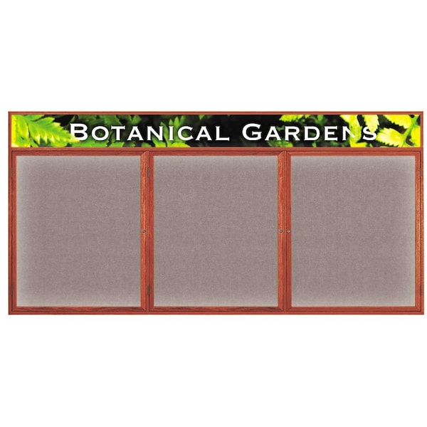Open Faced Traditional Corkboard, 48x36"